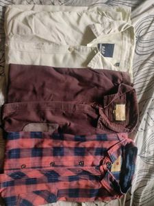 Shirts Bundle Of 3(Kinda Used)