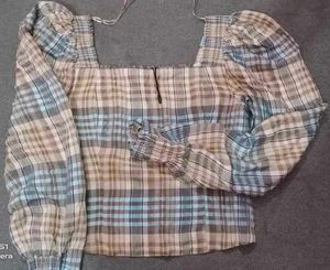 (Zara) Stylish Full Sleeves Crop Top🌸💓