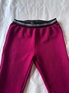 Magenta Active Wear Leggings