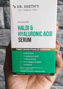 Dr Sheths HALDI HYALURONIC ACID SERUM