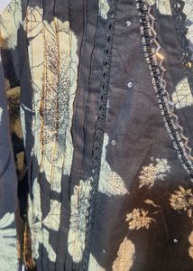 Floral Print Kurta