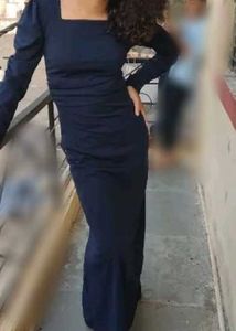 Elegant Maroon Maxi Dress