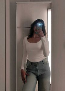 H&amp;m Scoop Neck Top