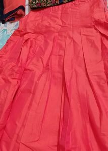Designer Crop Top Skirt For Women