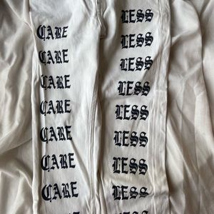 Printed cybercore y2k jeans