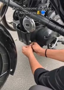 Mini Metal Bike Bell Keychain | Good Luck Hanging