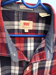 Levi's Plaid Flannel Shirt