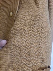 Mustard Colour Cardigan