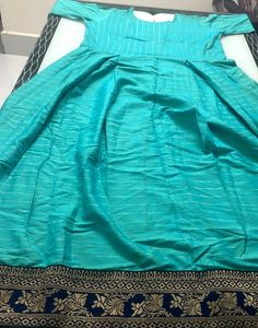 Anarkali Sea Green