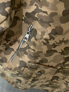 Camouflage Biker Jacket
