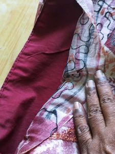 Floral Embroidered Saree