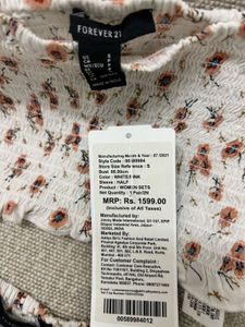 Forever 21 Floral Two-Piece Set