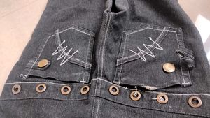 Black Denim Capree Jeans