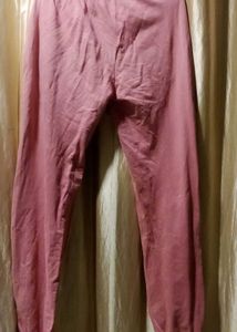 Pink Casual Pants