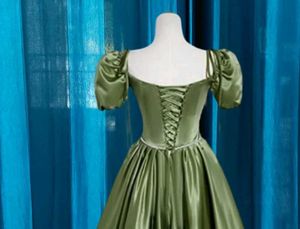 Satin Long Gown