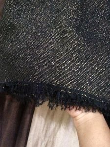 Black Shiny Dupatta