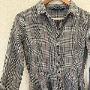 Zara lining printed T-shirt, type dress