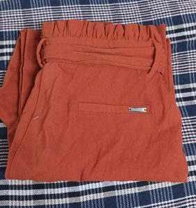 Rust Colored Waist Pants