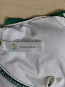 Green Swim Top