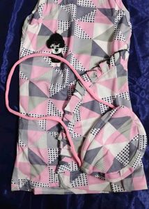 Baby Frock With Sling Bag