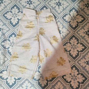 Girls&#39; Gold Floral Outfit