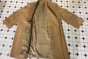Double breasted Long overcoat