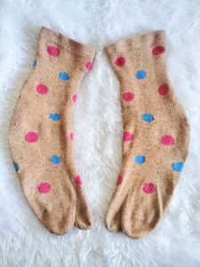 🍁 Funky Patterned Toe Socks 🧦