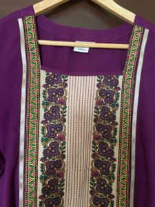 Elegant Purple emb. Kurta from naari (44)xx