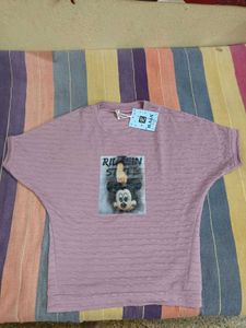Beautiful Pink Top Absolutely New  With Tag