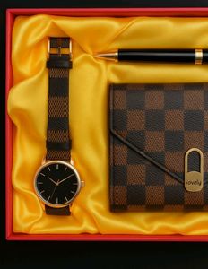 Unisex Watch Wallet And Pen Gift Box 🎁