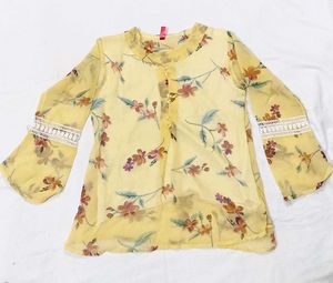 Floral Print Top
