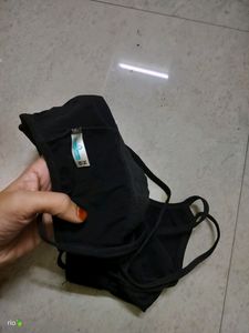 Black Cotton Bracier