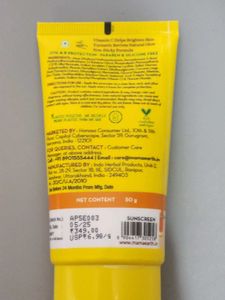 Mamaearth Vitamin C Sunscreen
