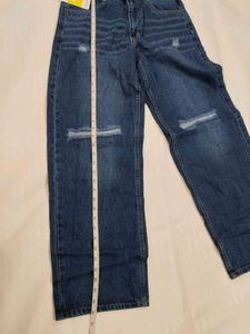 Ripped Wide Leg Jeans (AT)