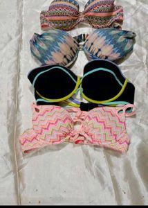 Lot of 4 Bikini Tops