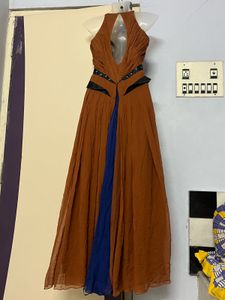 Disney Princess Pinterest Elegant Brown Maxi Dress