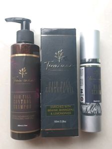 Hair Care Set | Shampoo, Oil, Serum
