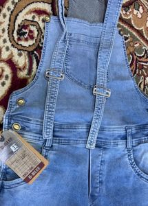 Denim Overalls Jump Suit