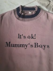 Women&#39;s &#34;It&#39;s ok! Mummy&#39;s Boys&#34; Pullover