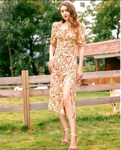 New Slit Dress