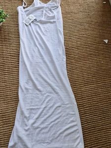 White Slip Dress