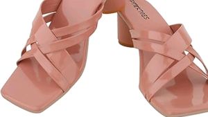 AK Footwear Block Heels Sandals For Women