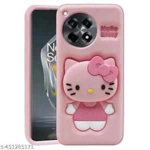Oneplus 12R Kitty Cover Pink Color