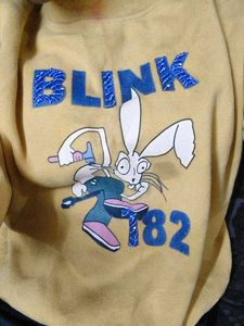Blink 182 Yellow Sweatshirt