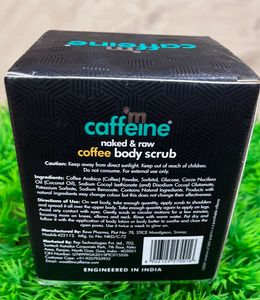 MCaffeine Exfoliating Coffee Body Scrub Tan Remova