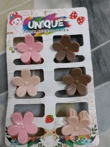 Flower Hair Clips