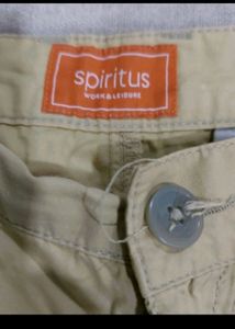 Spiritus By Pantaloons Semi Formal Pants , Size 32