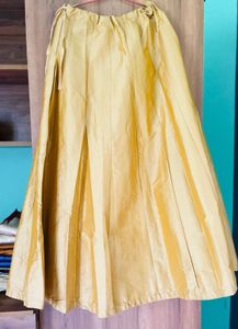 Yellow/Golden Ethnic Skirt
