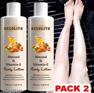 Regolith Almond & Vitamin -E Body Lotion