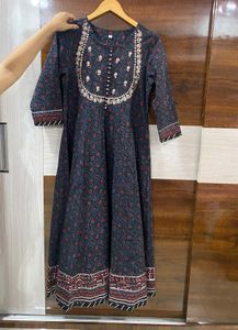 Cotton Ethnic Printed Kurta Set